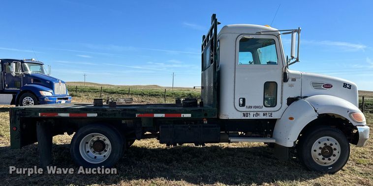 image for item ER8009 2008 Peterbilt 325 flatbed truck