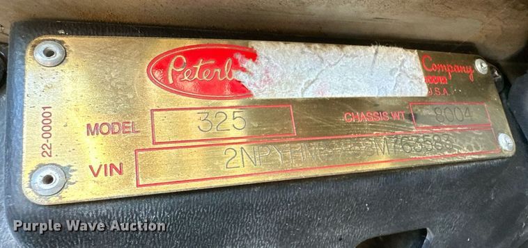 image for item ER8009 2008 Peterbilt 325 flatbed truck