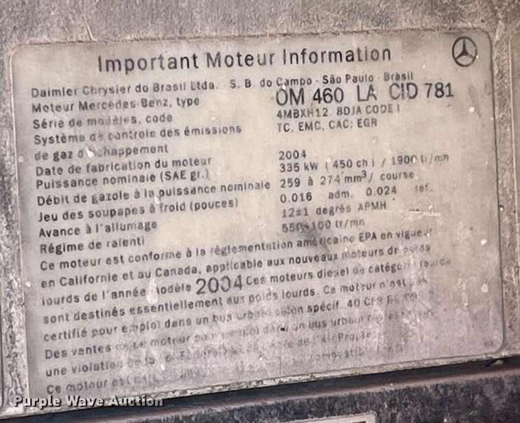 image for item LC9204 2005 Sterling AT9500 semi truck