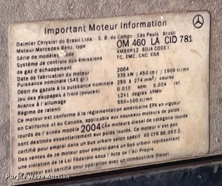 image for item LC9205 2005 Sterling AT9500 semi truck