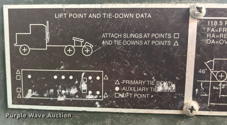 image for item LC9220 2002 American General MP3 semi truck