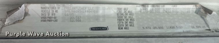 image for item LC9223 2006 Freightliner  Columbia semi truck