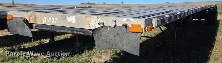 image for item OH9794 2007 Transcraft Eagle II flatbed trailer