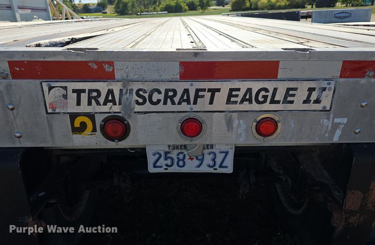image for item OH9794 2007 Transcraft Eagle II flatbed trailer