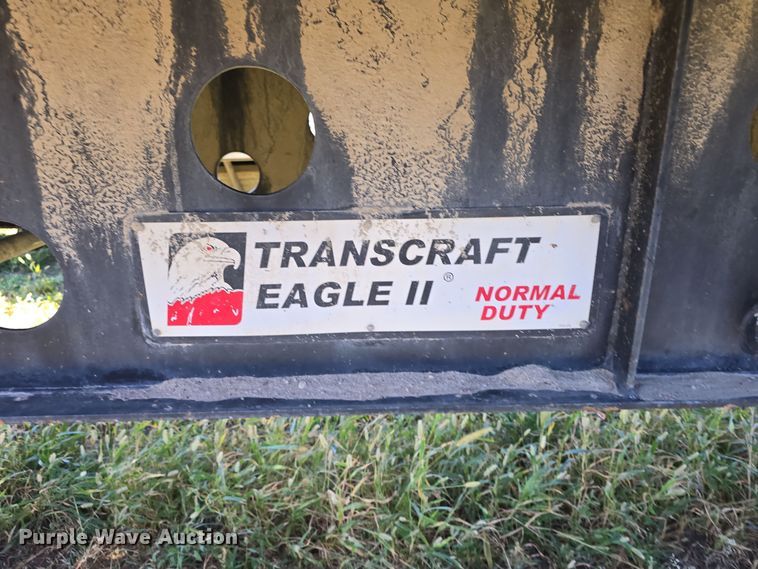 image for item OH9794 2007 Transcraft Eagle II flatbed trailer