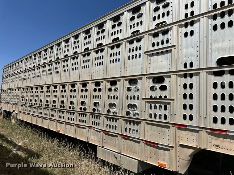 image for item OM9723 2008 Barrett livestock trailer