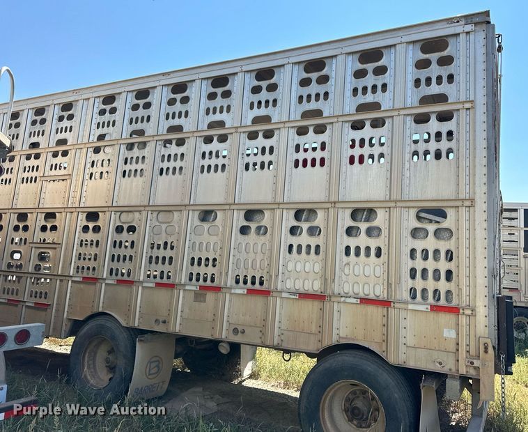 image for item OM9723 2008 Barrett livestock trailer