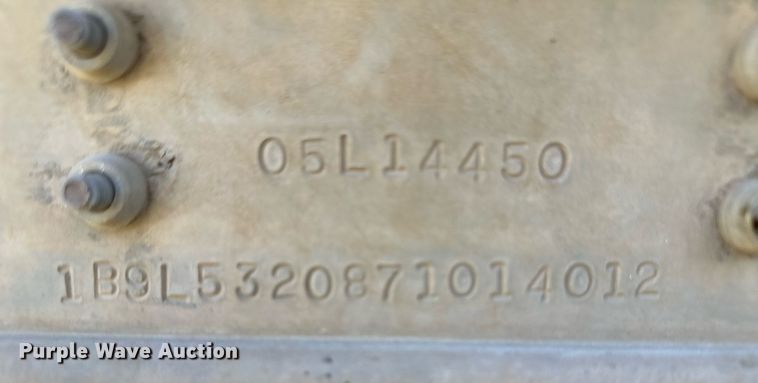 image for item OM9725 2007 Barrett livestock trailer