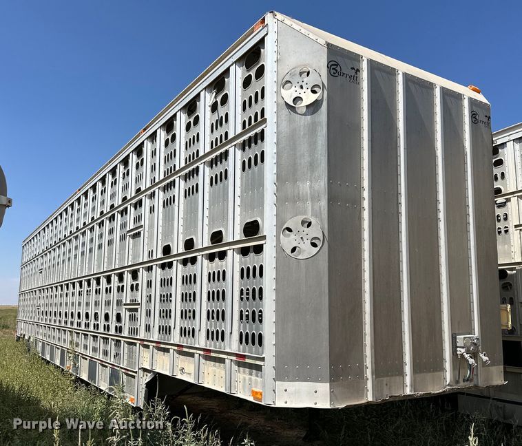 image for item OM9726 2009 Barrett livestock trailer
