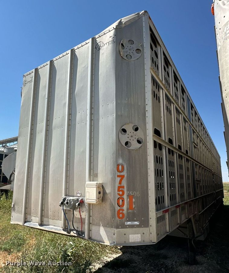 image for item OM9727 2009 Barrett livestock trailer