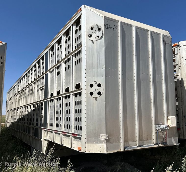 image for item OM9727 2009 Barrett livestock trailer