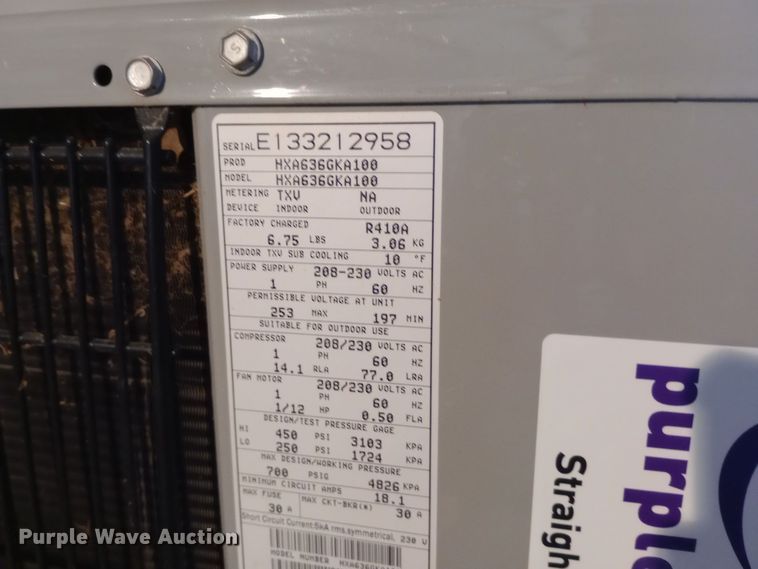 image for item DH1354 AC / heat unit