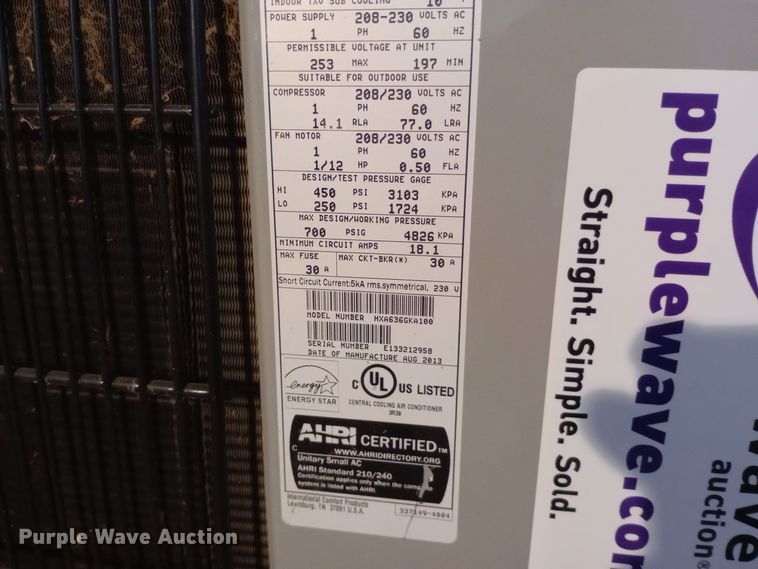 image for item DH1354 AC / heat unit