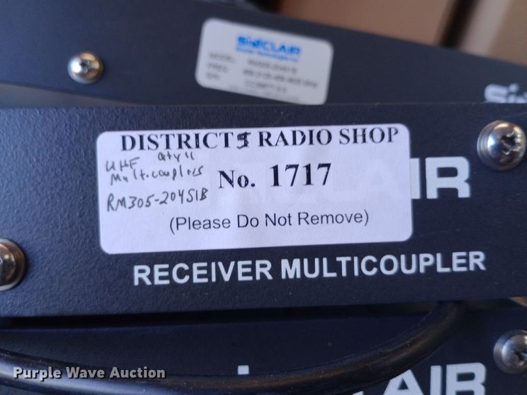 image for item DH1361 (11) Sinclair RM305-20451B multicouplers