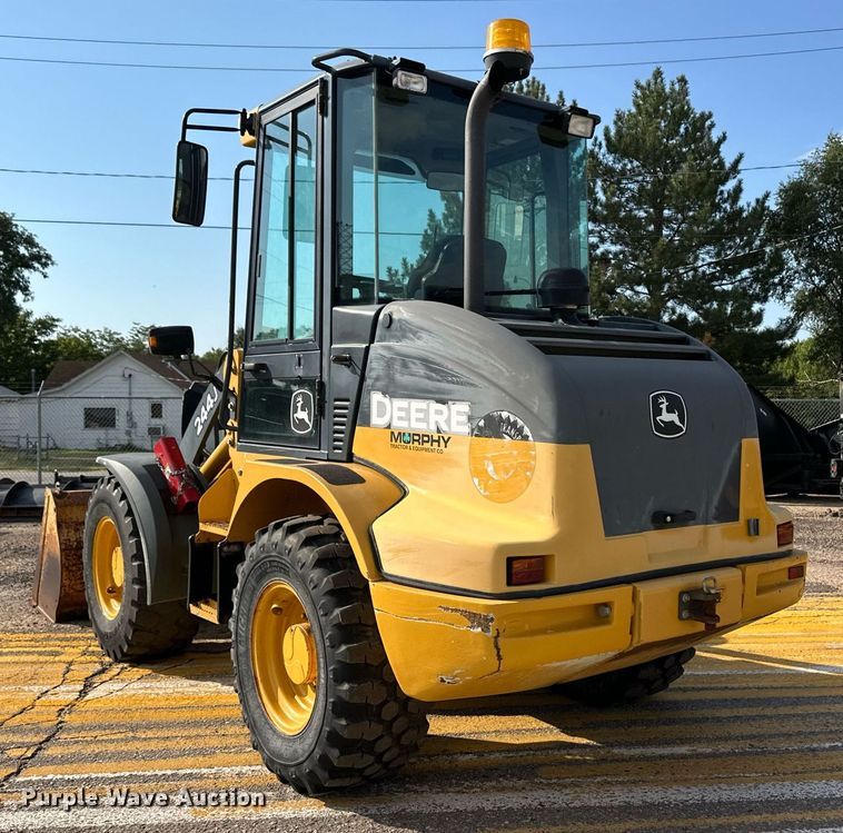 image for item DL0436 2009 John Deere 244J wheel loader