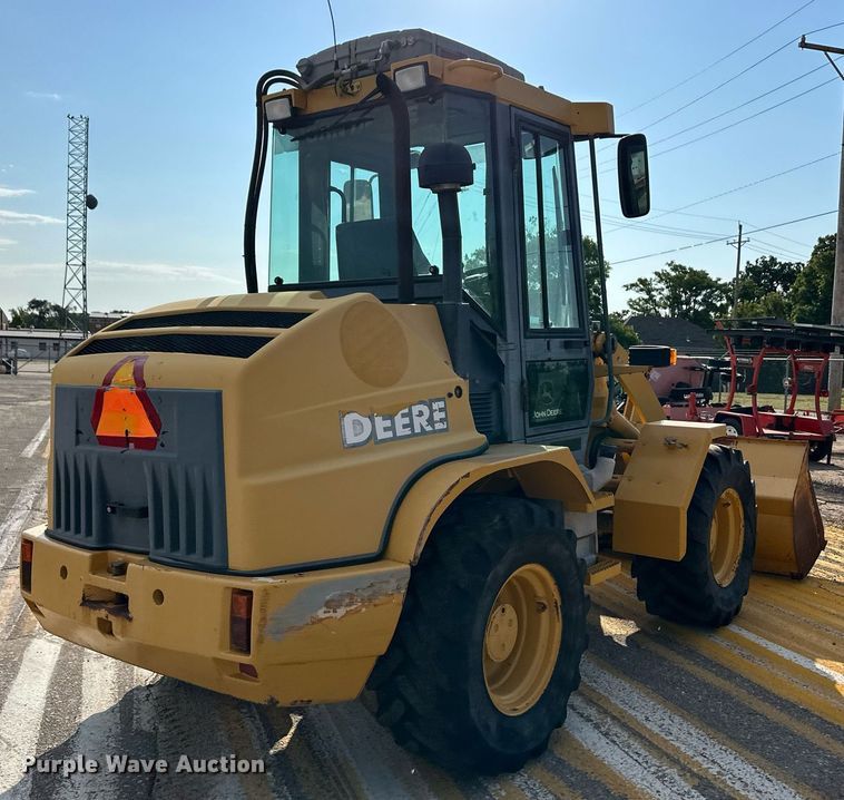 image for item DL0438 2003 John Deere 304H wheel loader