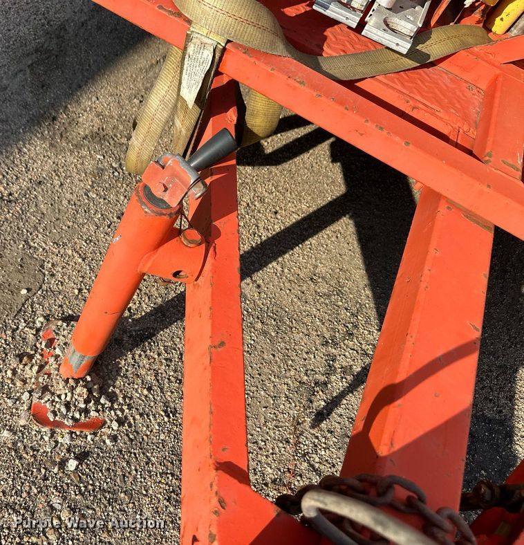 image for item DL0449 Utility trailer with scaffolding