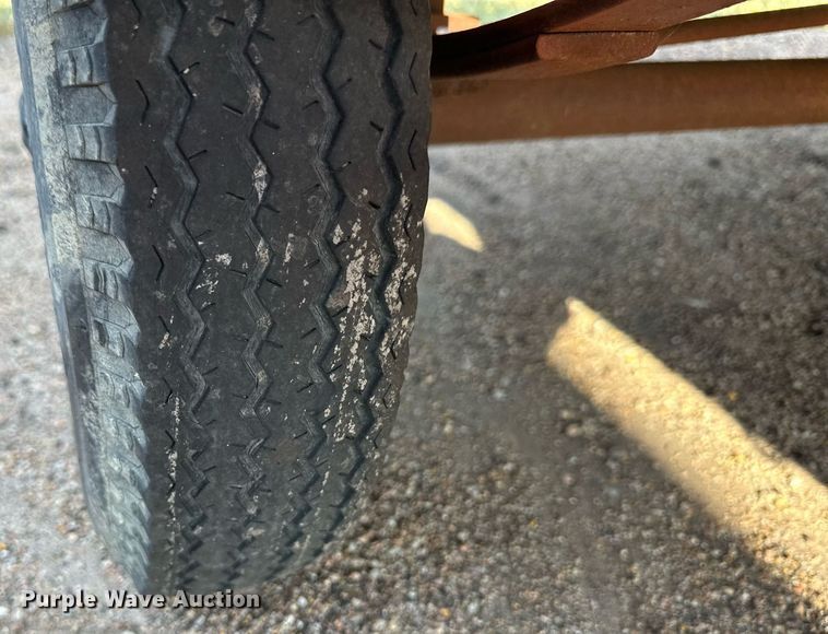 image for item DL0449 Utility trailer with scaffolding