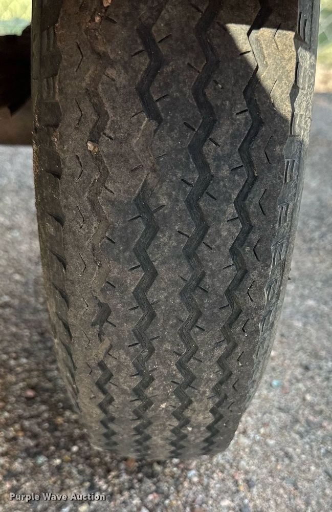 image for item DL0449 Utility trailer with scaffolding