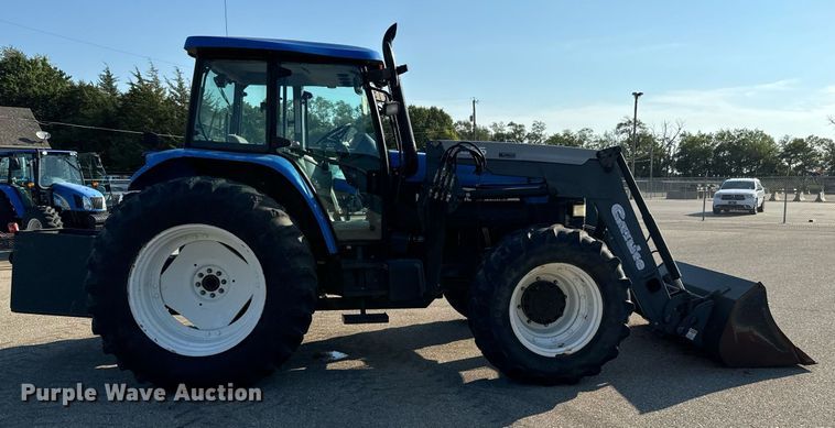 image for item DO1669 2006 New Holland TM120 MFWD tractor