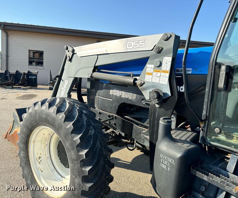 image for item DO1669 2006 New Holland TM120 MFWD tractor