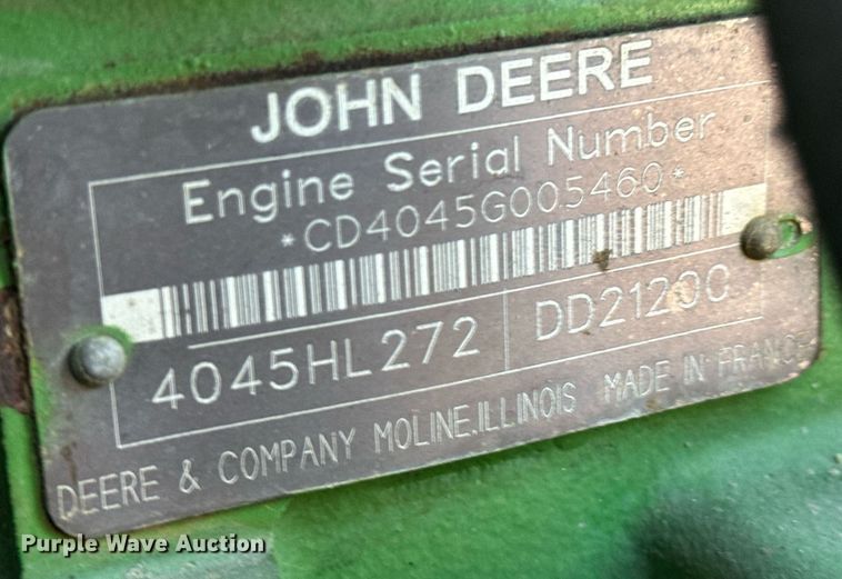 image for item DO1674 2006 John Deere 6415 tractor