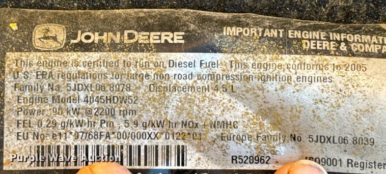 image for item DO1683 2005 John Deere 444J wheel loader