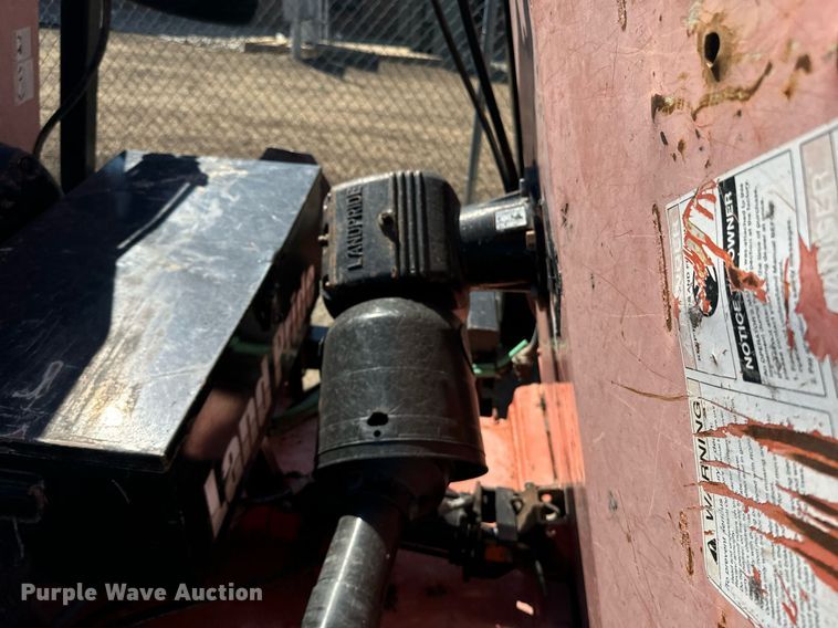 image for item DO1690 2011 Land Pride Commander  batwing rotary mower