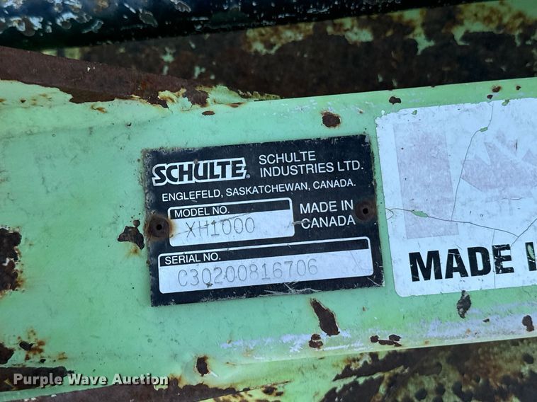 image for item DO1693 2007 Schulte XH1000 rotary mower