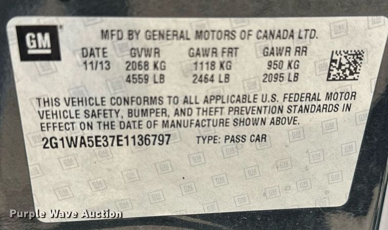 image for item DO1699 2014 Chevrolet Impala LS 