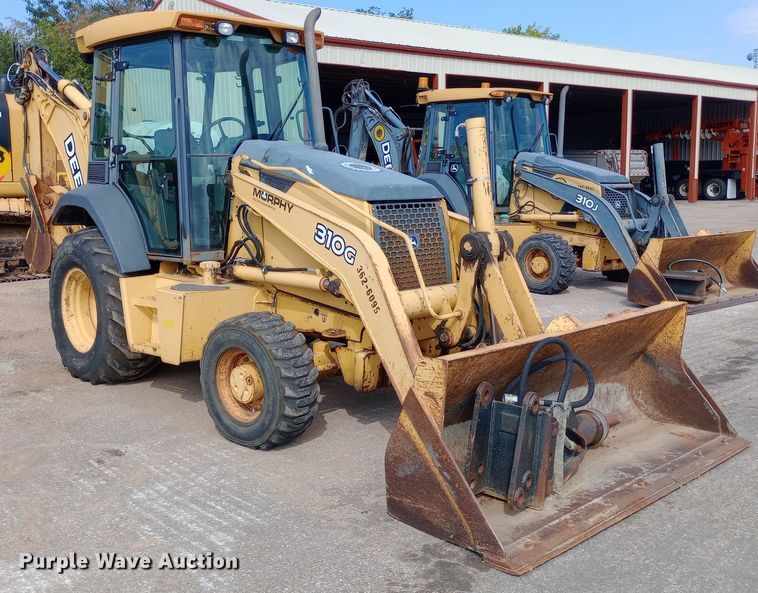 image for item DO1708 2005 John Deere 310G backhoe
