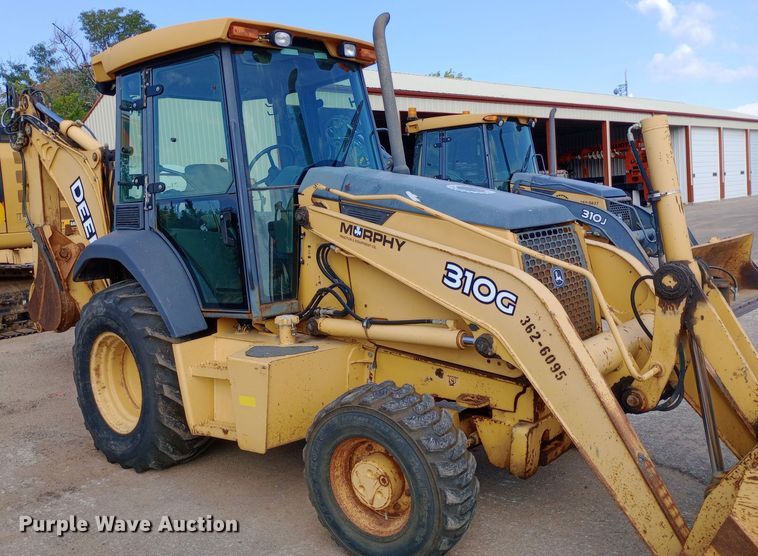image for item DO1708 2005 John Deere 310G backhoe