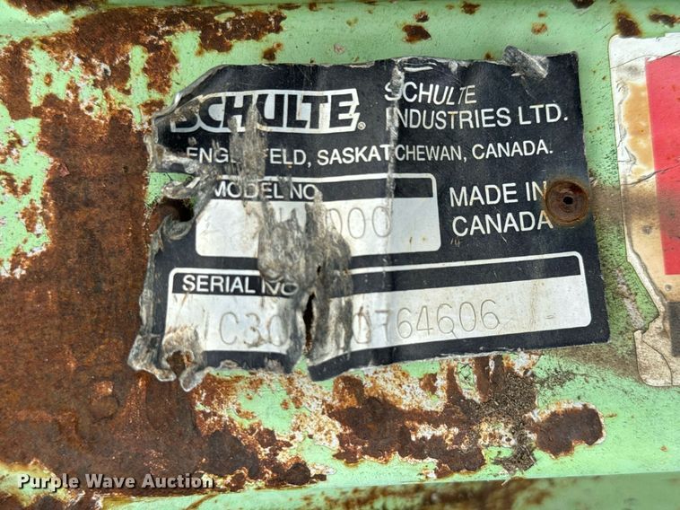 image for item DO1711 2006 Schulte XH1000 rotary mower