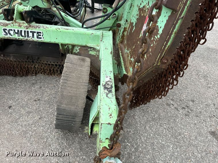 image for item DO1714 2012 Schulte  XH1500 batwing rotary mower