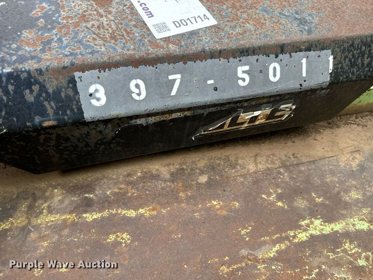 image for item DO1714 2012 Schulte  XH1500 batwing rotary mower