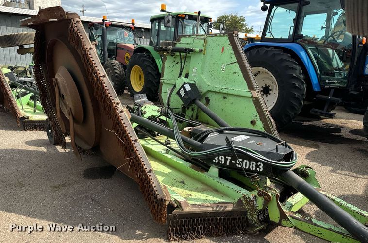 image for item DO1716 2003 Schulte XH1500 batwing rotary mower