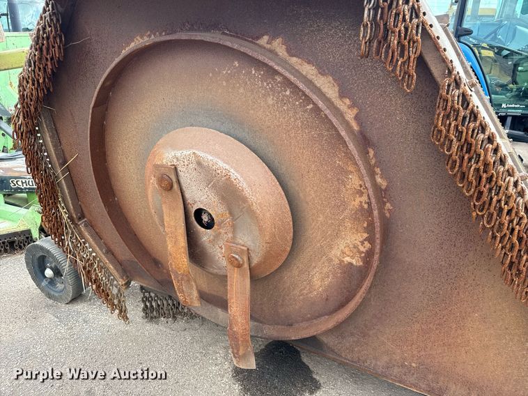 image for item DO1716 2003 Schulte XH1500 batwing rotary mower