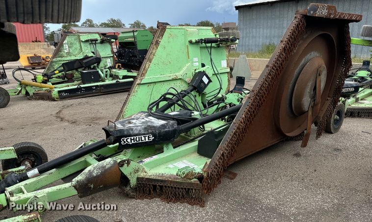 image for item DO1717 2007 Schulte XH1500 batwing rotary mower