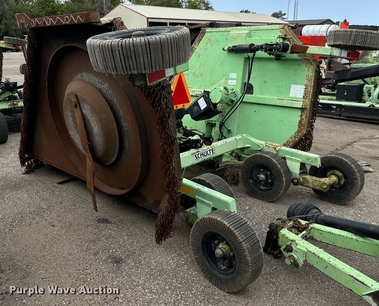 image for item DO1717 2007 Schulte XH1500 batwing rotary mower