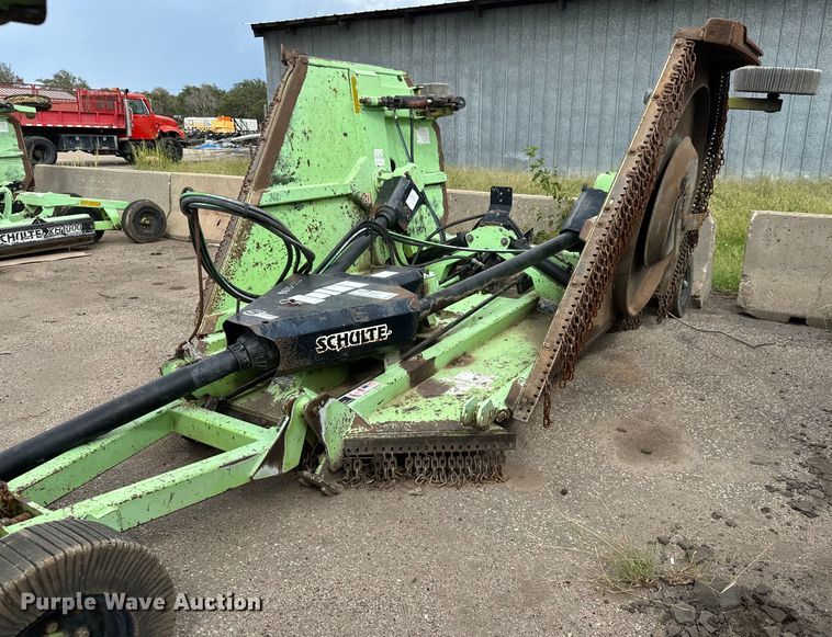 image for item DO1718 2006 Schulte  XH1500 batwing rotary mower
