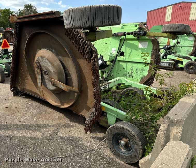 image for item DO1718 2006 Schulte  XH1500 batwing rotary mower