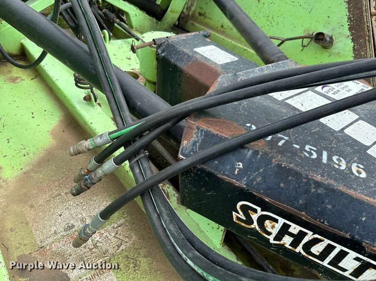 image for item DO1718 2006 Schulte  XH1500 batwing rotary mower