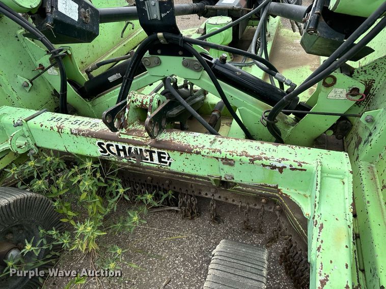 image for item DO1718 2006 Schulte  XH1500 batwing rotary mower