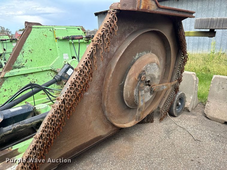 image for item DO1718 2006 Schulte  XH1500 batwing rotary mower