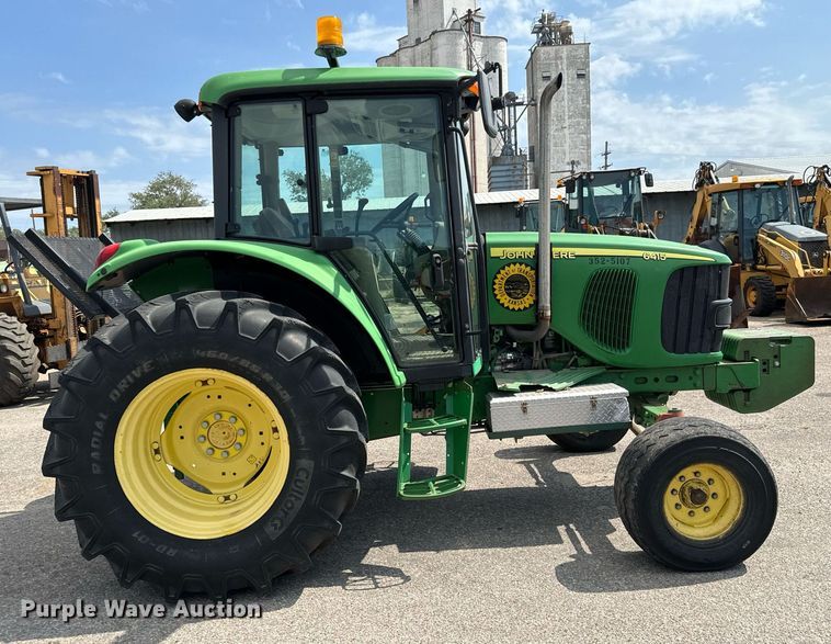 image for item DO1721 2007 John Deere 6415 tractor