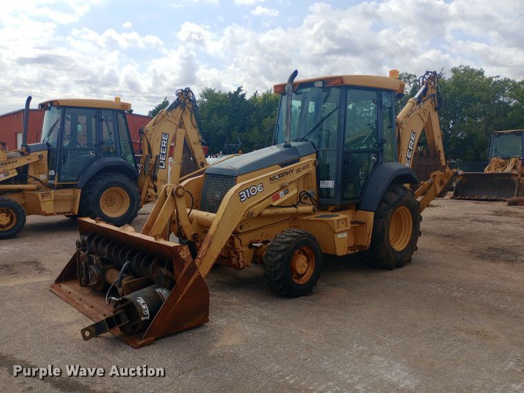 image for item DO1726 2005 John Deere 310G backhoe
