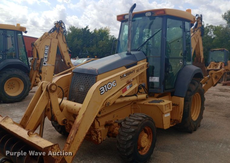 image for item DO1726 2005 John Deere 310G backhoe