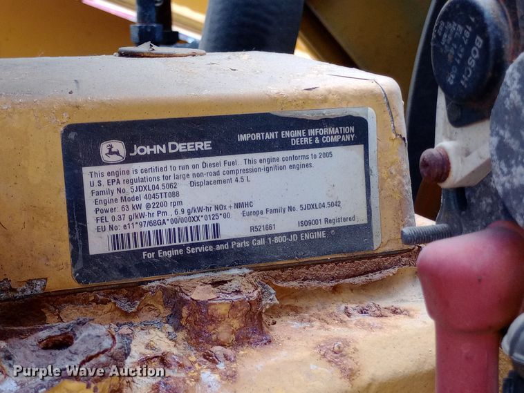 image for item DO1727 2005 John Deere 310G backhoe