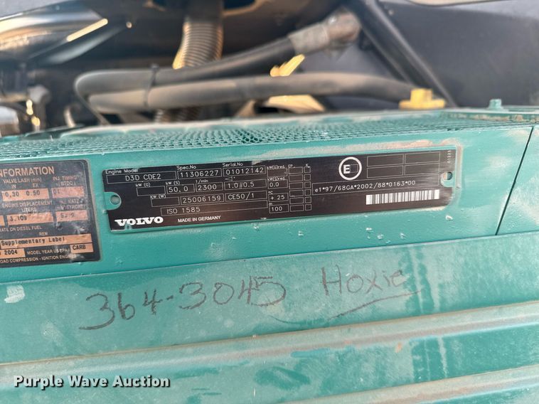 image for item DV2770 2005 Volvo L30B wheel loader