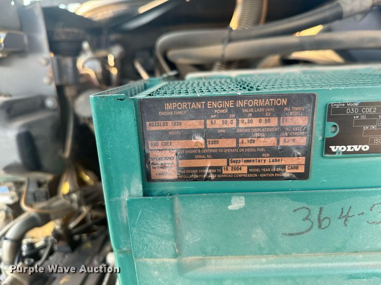 image for item DV2770 2005 Volvo L30B wheel loader